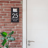 Havenlit - Personalized Solar LED Door Plaque