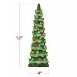 Merrydale - Homemade Ceramic Christmas Tree with LED Lights