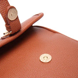 Veletto – Double Pocket PU Leather Crossbody Bag
