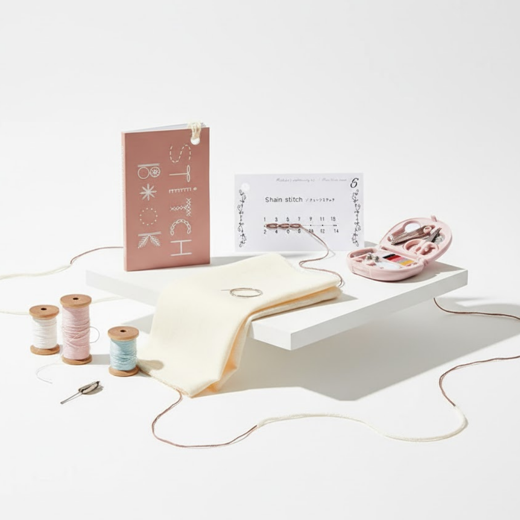 Stitchery – Mini Embroidery Sewing Book for Creative Projects