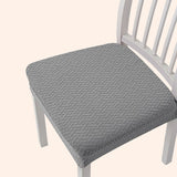 Jacquelin - Jacquard Stretch Chair Seat Cover