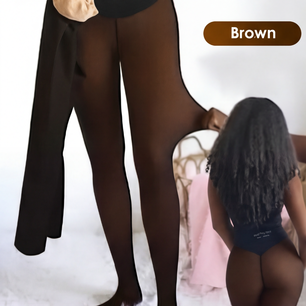 Velura - Women's Fleece-Lined Shaping Tights