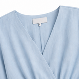 Olyara – Women's Elegant Wrap Jumpsuit