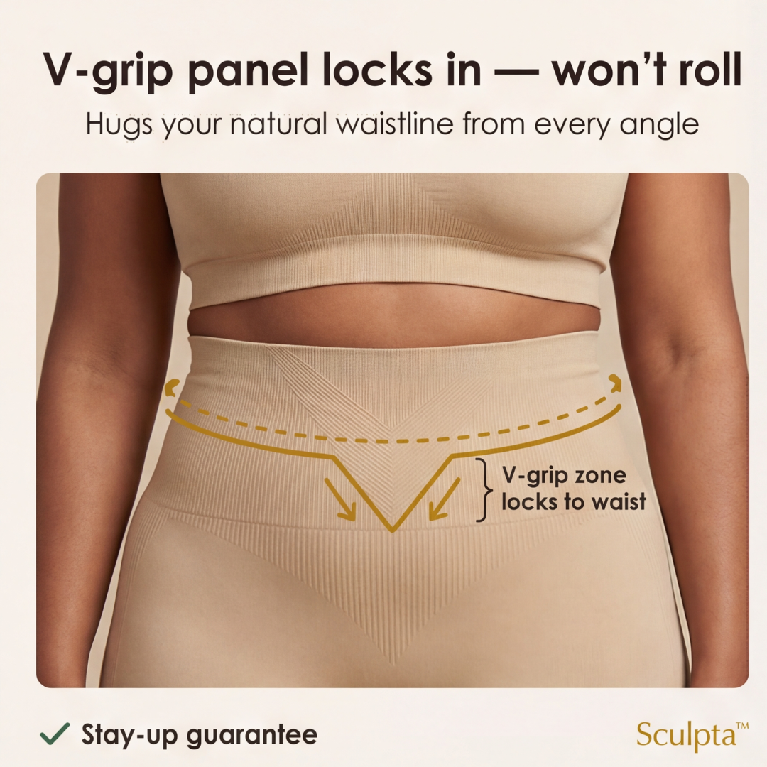 Sculpta – High Waist Tummy Control Shaping Shorts
