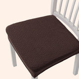 Jacquelin - Jacquard Stretch Chair Seat Cover