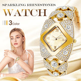 Lucelina - Elegant Vintage-Style Stone Watch for Women