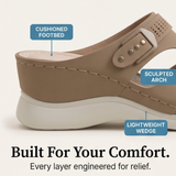 CloudLift – Orthopedic Wedge Sandals