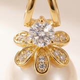 Florenza – Sparkling Pearl Drop Earrings