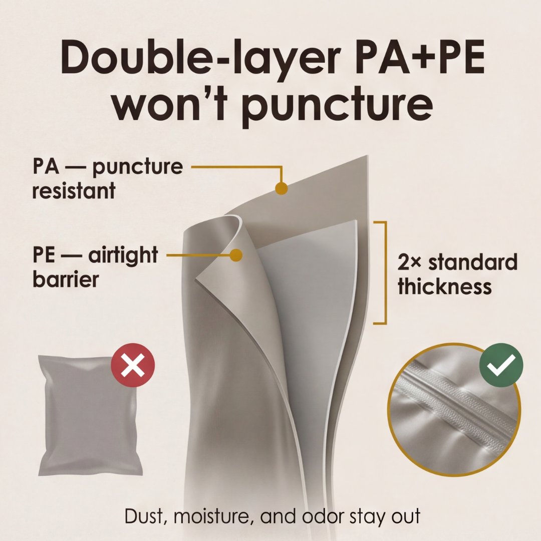 Packflat – Space Saving Vacuum Bags with Electric Pump