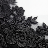 Velaire - Women's Sheer Embroidered Lace Slip Dress