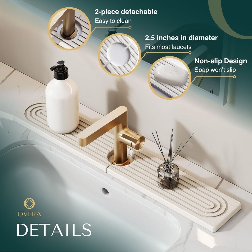 Overa – Super-Absorbent Diatomite Sink Mat