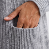 Covena – Soft Knit Zip Up Cardigan with Pockets