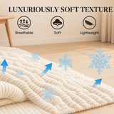 Velveterra - Soft Irregular Flower Pattern Rug