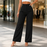 Velora – High-Waist Wide-Leg Pants for Women