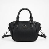 Marlowe – Structured Boston Handbag with Convertible Crossbody Strap, Polished Hardware