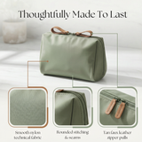 Miora - Double Zipper Makeup Bag for Travel