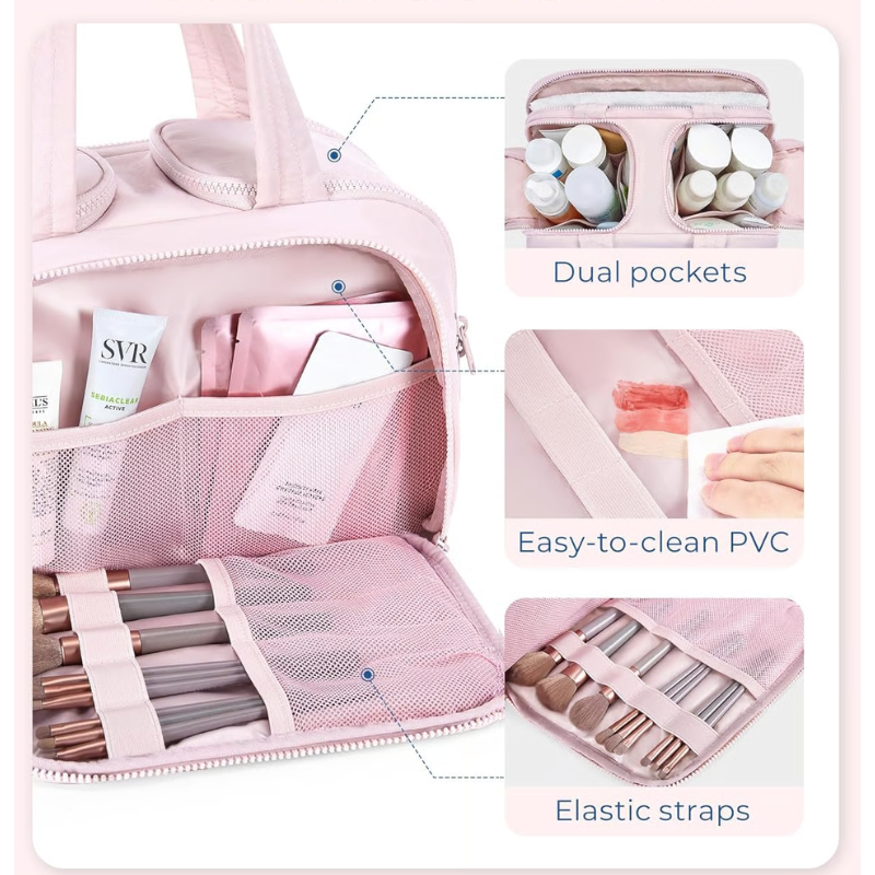 Vialune - Travel Toiletry Bag Organizer for Women