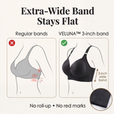 Veluna - Women's Plus Size Wireless Comfort Bra (1+1 Free)