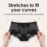 Lacella – Women's Soft Lace Panties for All Day Comfort