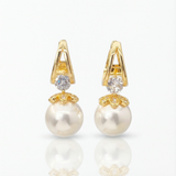 Lumara - Elegant Pearl Drop Earrings