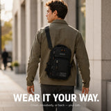 Cargolo – Adjustable Chest Sling Bag Multi-Pockets
