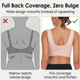 Veluna - Women's full coverage wireless bra