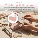 Stitchery – Mini Embroidery Sewing Book for Creative Projects