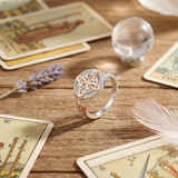 Keltara Two Tone Celtic Protection Ring