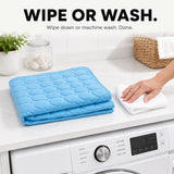 Coolo – Self-Cooling Pet Mat, Ice Silk-like Dog Cooling Pad, No-Freezer Cooling Mat for Dogs