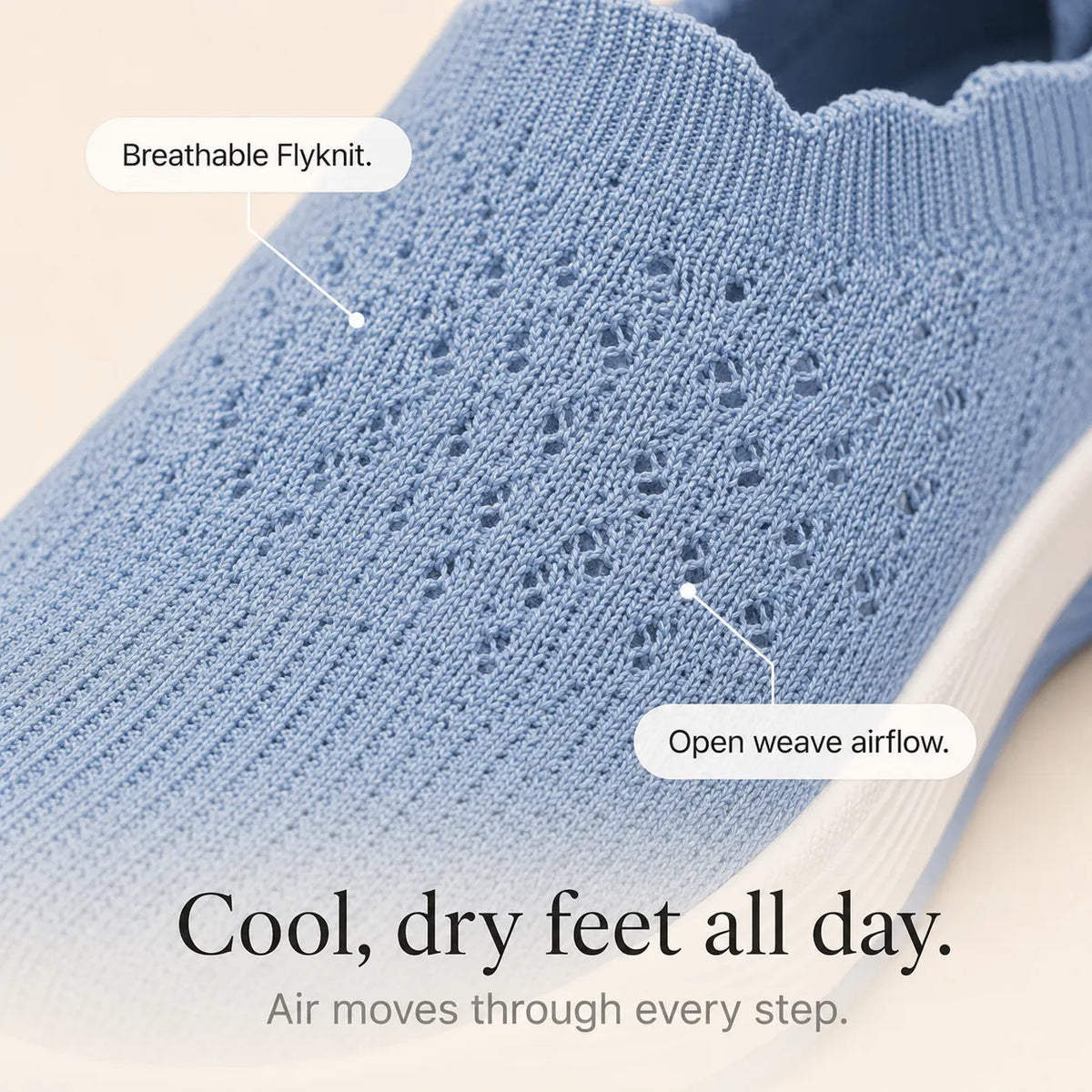 Wavella – Lightweight Slip-On Walking Shoes for Women