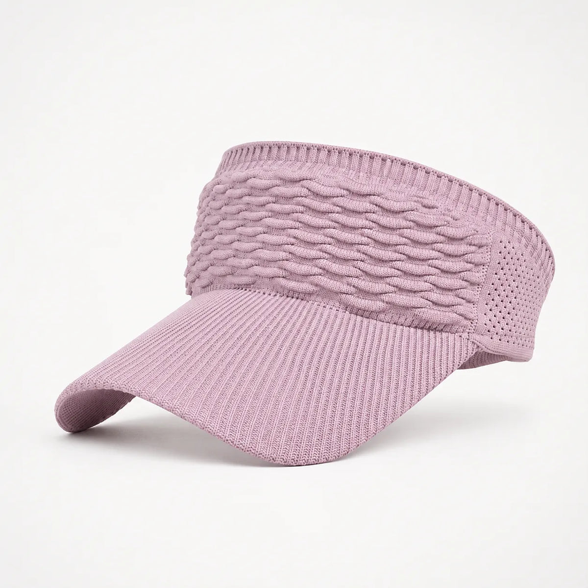 Solvia – Open-Top Sun Visor for Buns and Ponytails