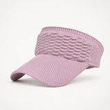 Solvia – Open-Top Sun Visor for Buns and Ponytails