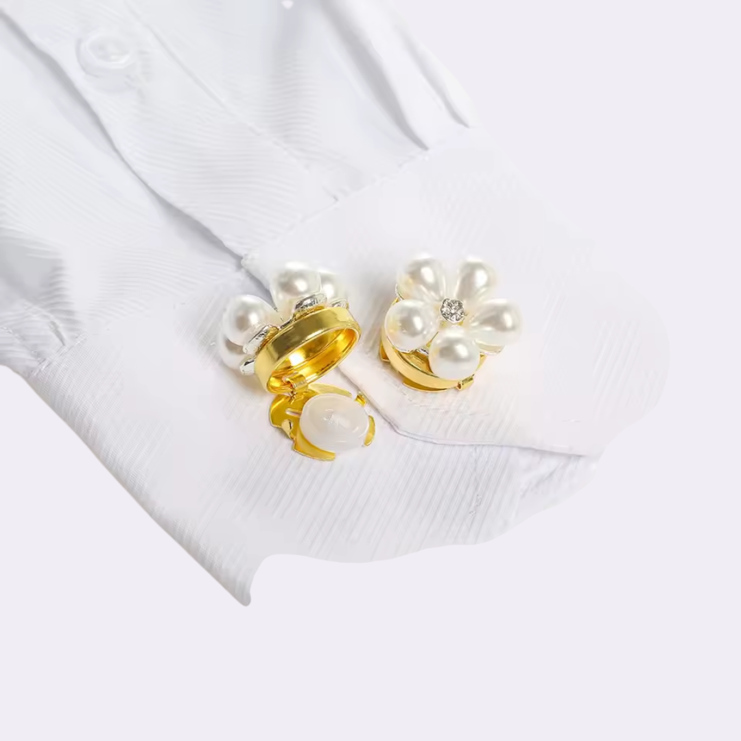 Petaline – Shirt Clasp for Elegant Touches