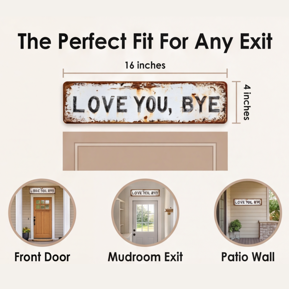 Warmwell - Vintage metal wall sign
