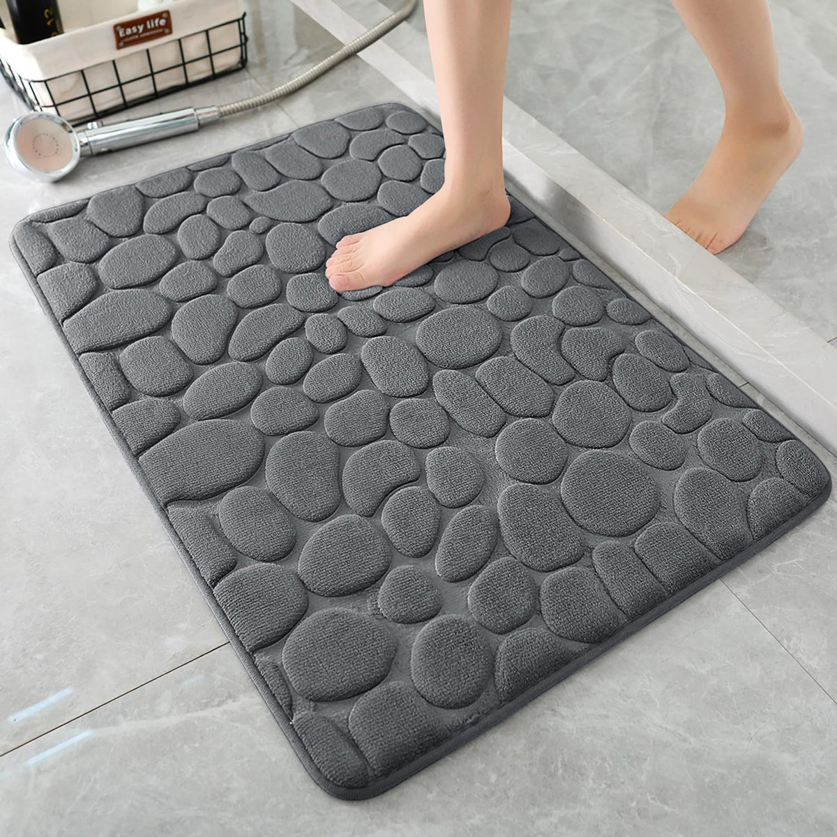 Barea - Anti-Slip Bath Mat for Safety and Comfort