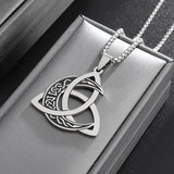 Mythara – Viking Trinity Knot Moon Necklace (1+1 Free)