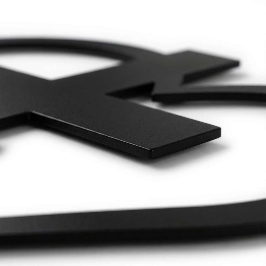 Verita - Christian Heart and Cross Metal Wall Decor