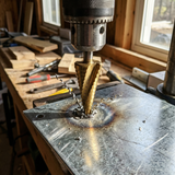 Ironedge - 6 piece step and sawtooth drill bit set
