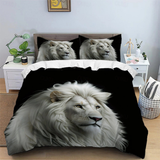 Dreamvera – Safari Lion Bedding Set, Duvet Cover & Pillowcases