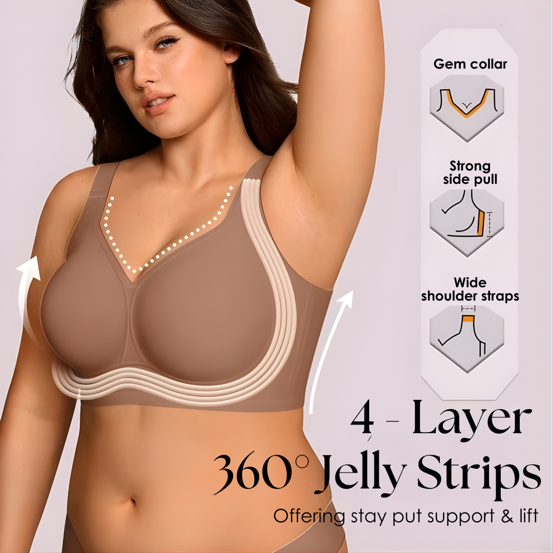 Softella – 4 Layer Jelly Strip Wirefree Bra