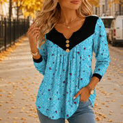 Turquoise floral