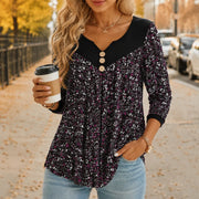 Black floral