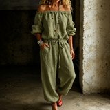 Wearbella – Off-Shoulder Jumpsuit That Skips The Styling