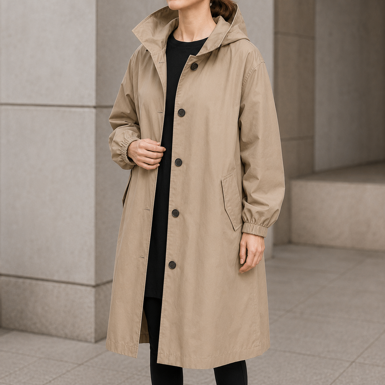 Vielle – Trench That Cinches When You Want Shape