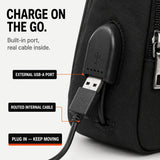 Slynx – Crossbody Sling Bag with USB Charging Port