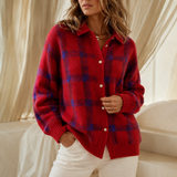 Collarhold – Oversized Cardigan With A Collar That Holds Its Shape