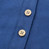 Amberlys – Airy Blouse with V-Neck and Buttons