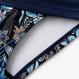 Marella – Contrast Wrap Floral High-Waist Bikini Set for Women