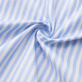 Marivelle – Striped V-Neck Tunic Dress with Pockets