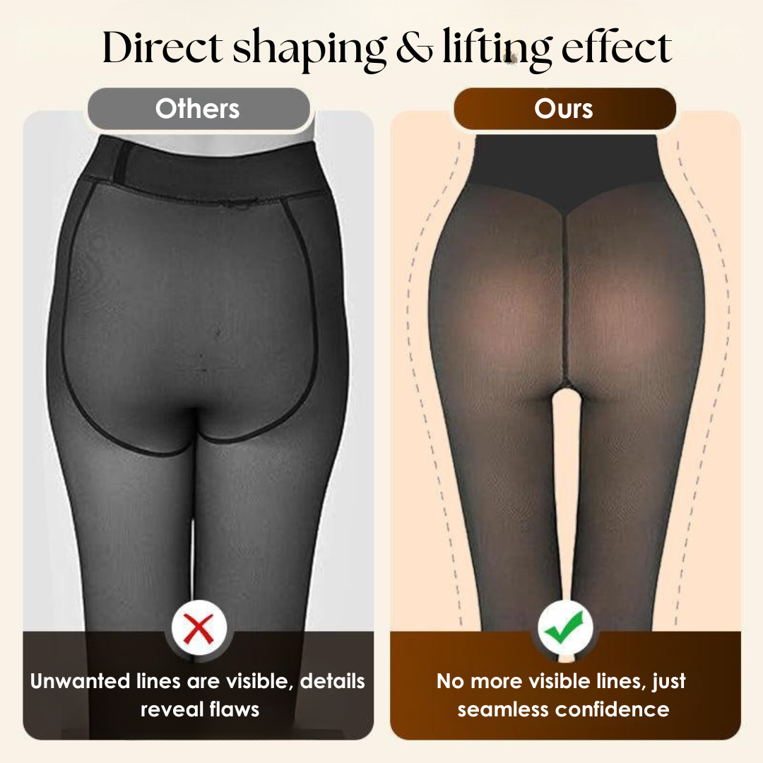Thermelle – Women’s Fleece-Lined Winter Leggings, High Rise
